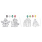 Grafix - XMAS Window Hangers Christmas 800012