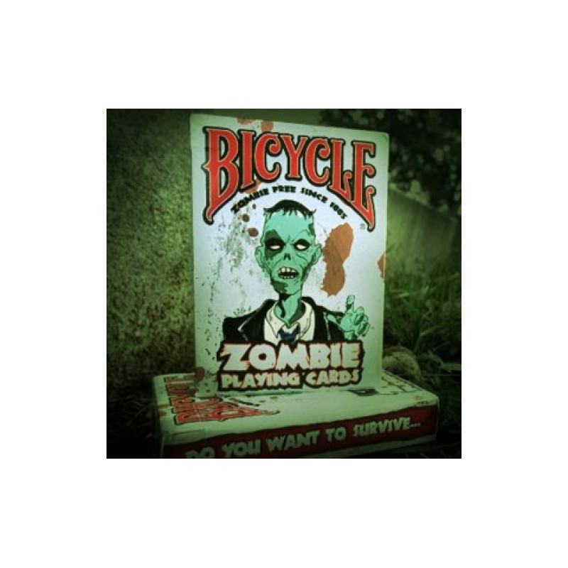 Jeu de carte de poker Zombie Deck Bicycle