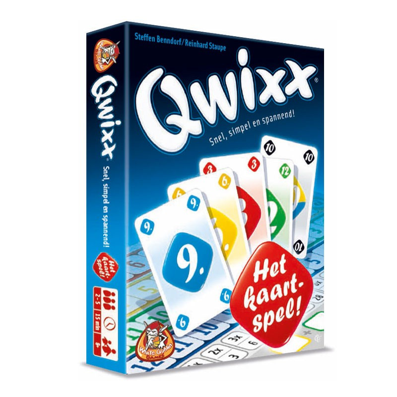 WHITE GOBLIN GAMES Qwixx-The Card Game