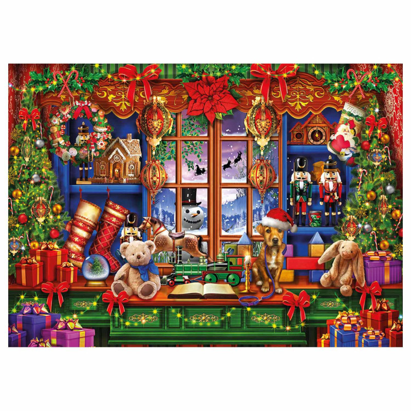 Clementoni Puzzle Magasin de noël 1000 pièces 39581