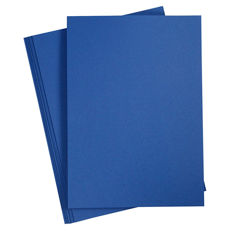 Creativ Company - Colored Cardboard Midnight Blue A4, 20 sheets 211066