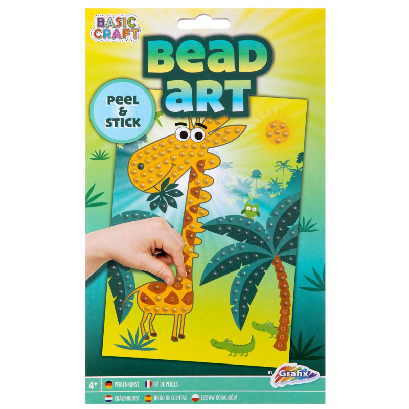 Grafix - Bead Art Craft Set - Giraffe 100029