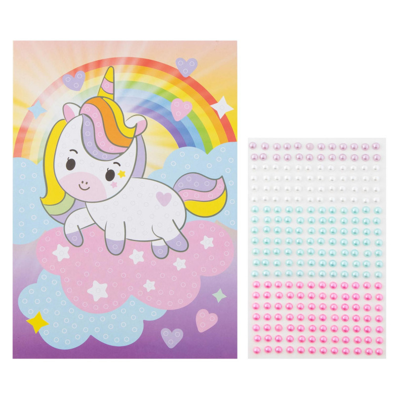 Grafix - Craft Set Bead Art - Unicorn 100029