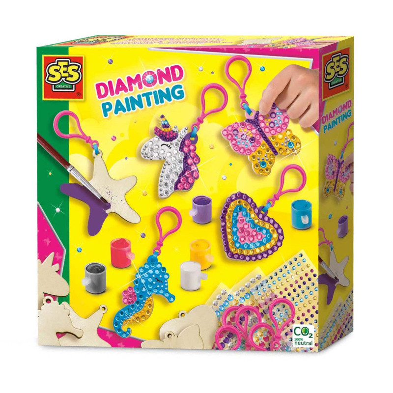 SES Diamond Painting - Wooden Keychains 14702