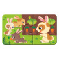 Ravensburger - Animals and their Little Ones Puzzle, 9x2pcs. 31238