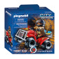 Playmobil City Action 71090 Pompier et quad