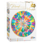 Creative Craft Group - Puzzle rond Mandala 1000 pièces