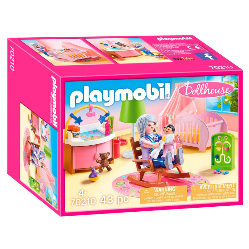 Playmobil Dollhouse 70210 Chambre de bébé