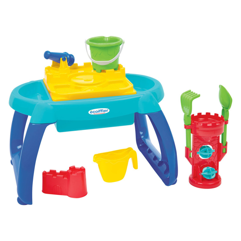 Ecoiffier Water table with Castle Tower 004601