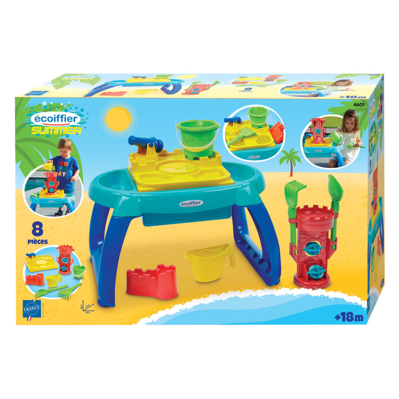 Ecoiffier Water table with Castle Tower 004601