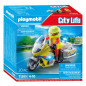 Playmobil City Life 71205 Urgentiste avec moto et effet lumineux