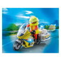 Playmobil City Life 71205 Urgentiste avec moto et effet lumineux