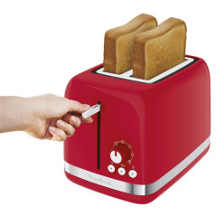 Moulinex TOASTER  SOLEIL 850W 2 TRANCHES RETRO ROUGE MOULINEX - LT300510