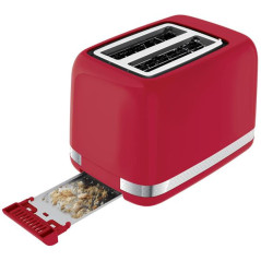 Moulinex TOASTER  SOLEIL 850W 2 TRANCHES RETRO ROUGE MOULINEX - LT300510