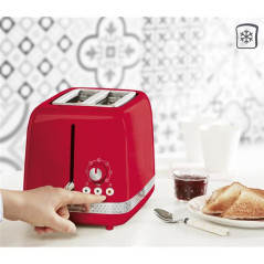 Moulinex TOASTER  SOLEIL 850W 2 TRANCHES RETRO ROUGE MOULINEX - LT300510