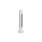 Ventilateur colonne OCEANIC - 45W - Hauteur 78 cm - 3 vitesses - Oscillant - Minuterie - Blanc