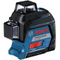 BOSCH Laser lignes Professional GLL3-80 - Bleu et noir