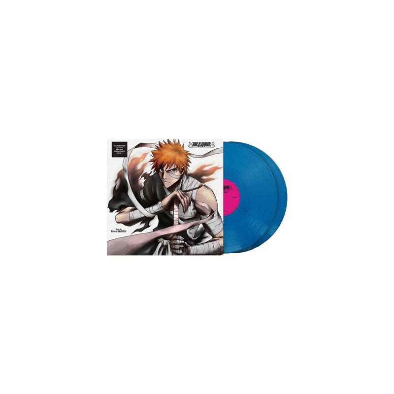 Bleach Original Soundtrack Vinyle Bleu Transparent