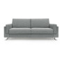 CONVERTIBLE RAPIDO TISSU ALTEREGO DIVANI ODINO-B160-QU16-GRIS