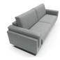 CONVERTIBLE RAPIDO TISSU ALTEREGO DIVANI ODINO-B160-QU16-GRIS