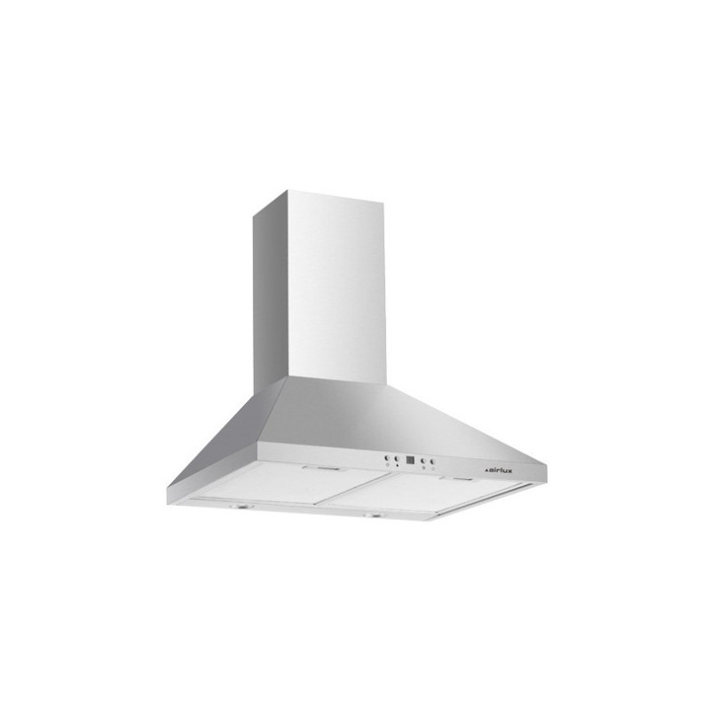 Hotte décorative 760m³/h AIRLUX 60cm, AHP675IX