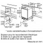 Congélateurs armoire 98L SIEMENS 59.8cm F, GU15DADF0