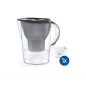 Carafe filtrante Brita Marella Graphite avec 1 cartouche Maxtra Pro 1051121 Gris