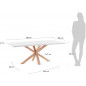 TABLE DE SALON LF ARYA-CC1311L05-NATUR