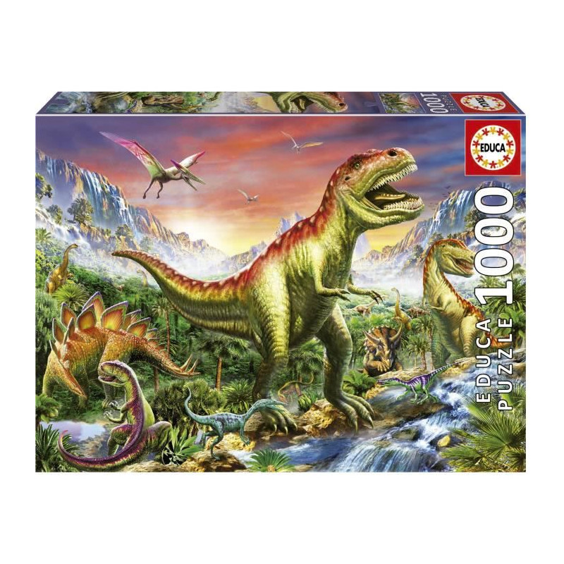 FOReT JURASSIQUE - Puzzle de 1000 pieces