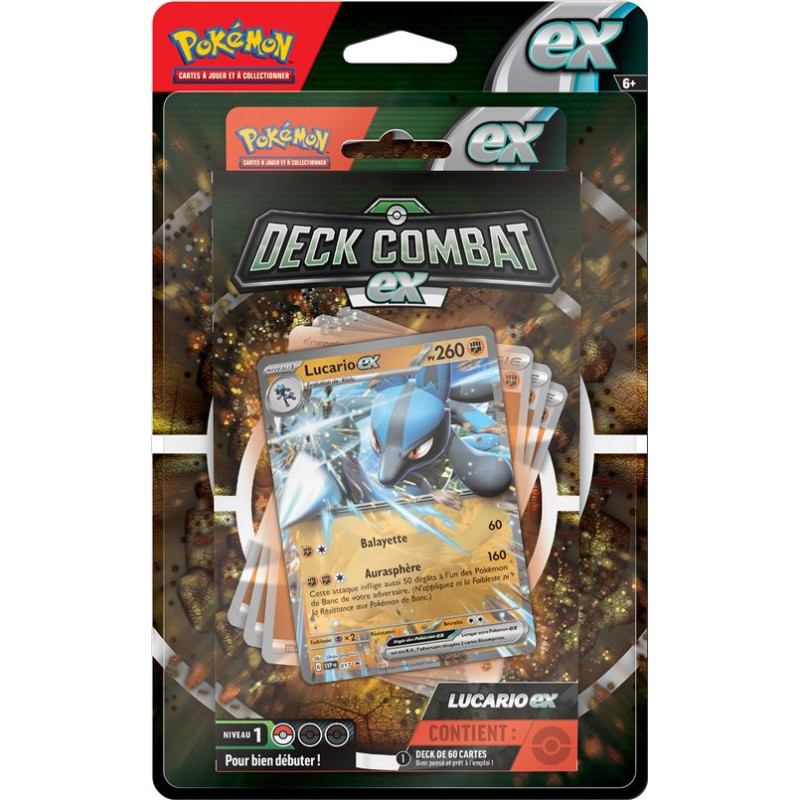 Carte à collectionner Pokémon Deck Combat Blister Modèle aléatoire