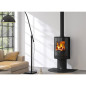 Poêle à bois TAMARIS 8 kW étanche GODIN - 411110NOIR