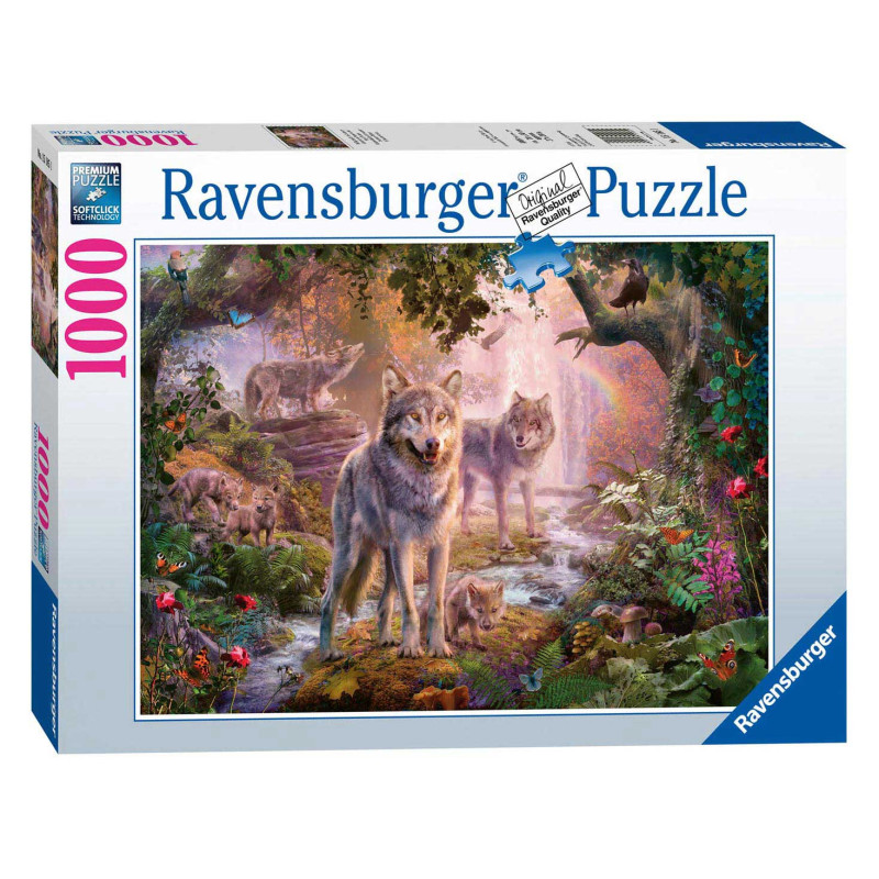 Ravensburger Puzzle Wolf Family in Summer, 1000st. 151851