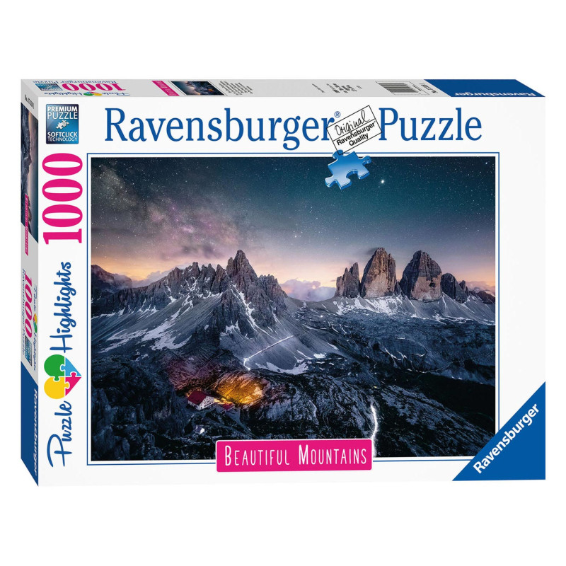 Ravensburger Puzzle Three Sentences, Dolomites, 1000st. 173181