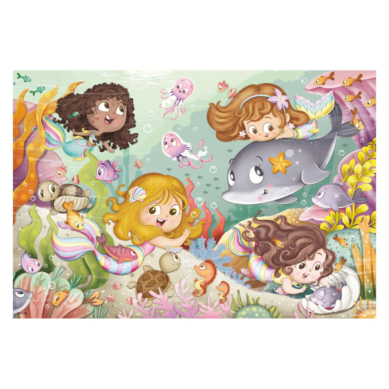 Ravensburger Puzzle Little Fairies and Mermaids, 2x12st. 56637