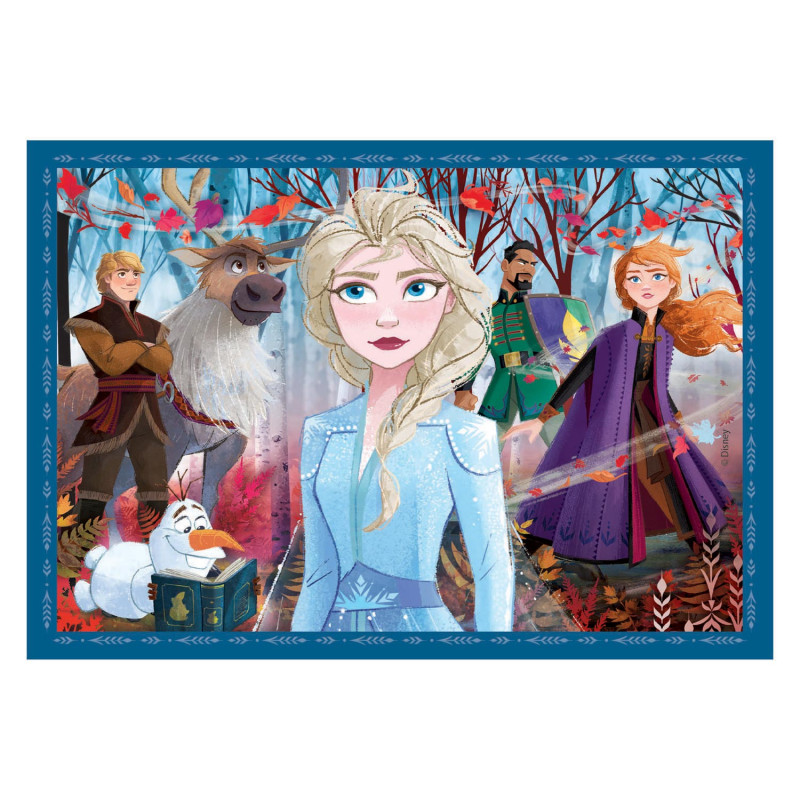 Clementoni Puzzles Disney Frozen, 4in1 21518