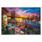 Clementoni Puzzle Manhattan Balcony Sunset, 3000st. 33552