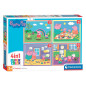 Clementoni 4in1 Puzzle Peppa Pig 21516