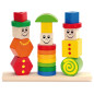 Eichhorn Wooden Stacking Puzzle Figures 100073422