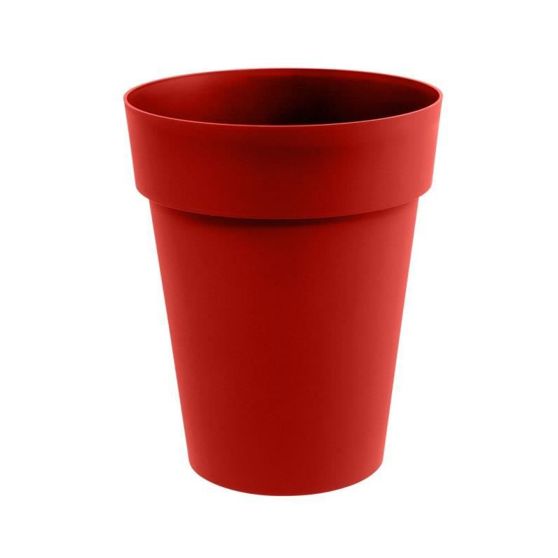 EDA Vase Toscane mi-haut - Ø 44 x 53 cm - 50 L - Rouge rubis