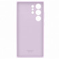 Coque en silicone pour Samsung Galaxy S23 Ultra 5G Lilas