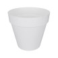 Pot de fleur Elho Plastique Rond Loft Urban Blanc Ø 50 x H.44 cm 48 l