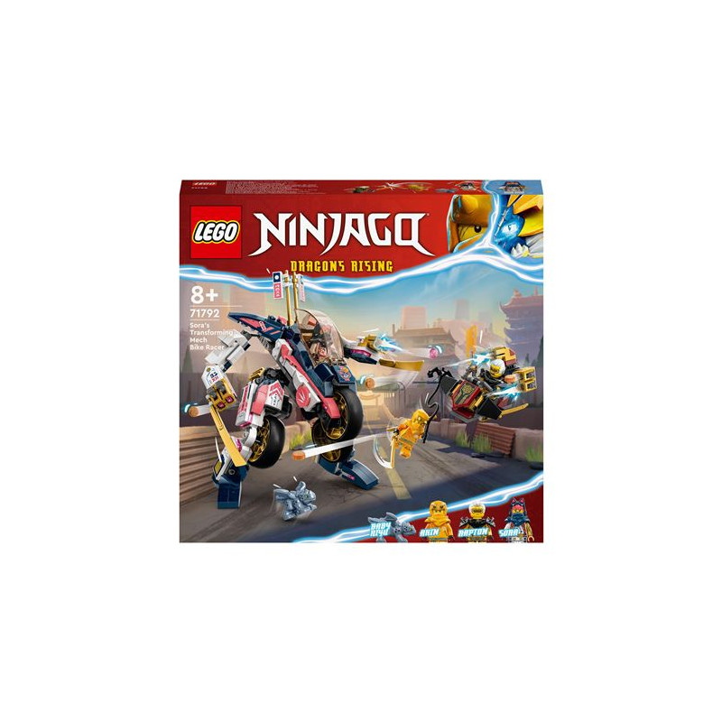 LEGO® Ninjago 71792 Le Robot Bolide Transformable de Sora