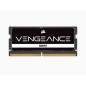 Mémoire RAM - CORSAIR - Vengeance DDR5 - 32GB 1x32GB SODIMM - 4800 MHz - 1,1V - Noir (CMSX32GX5M1A4800C40)