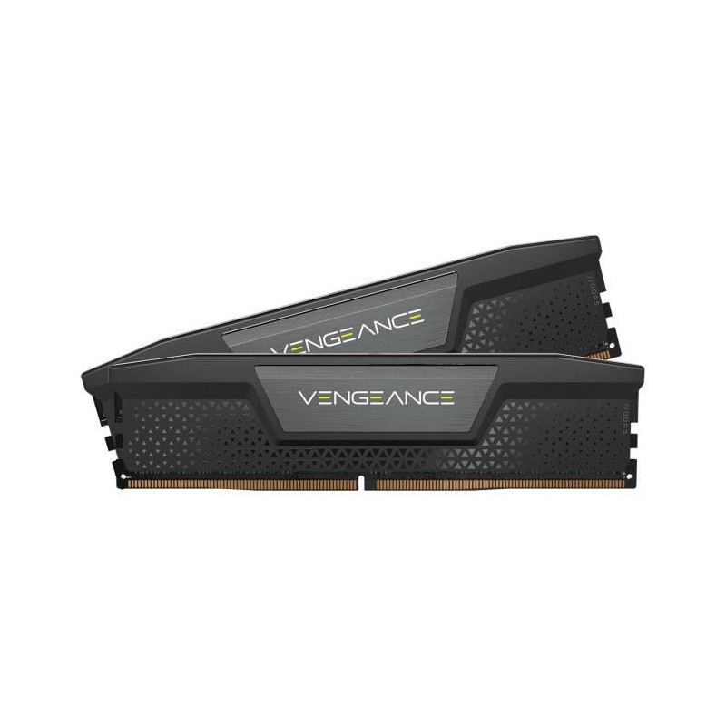 RAM - CORSAIR Vengeance RGB DDR5 - 32GB 2x16GB DIMM - 6000MHz - Unbuffered, 40-40-40-77, Std PMIC, XMP 3.0, Black Heatspreader