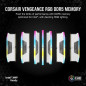 CORSAIR Vengeance RGB DDR5 - 32GB 2x16GB DIMM - 6000MHz - Unbuffered, 40-40-40-77, XMP 3.0, White Heatspreader, RGB LED, 1.35V