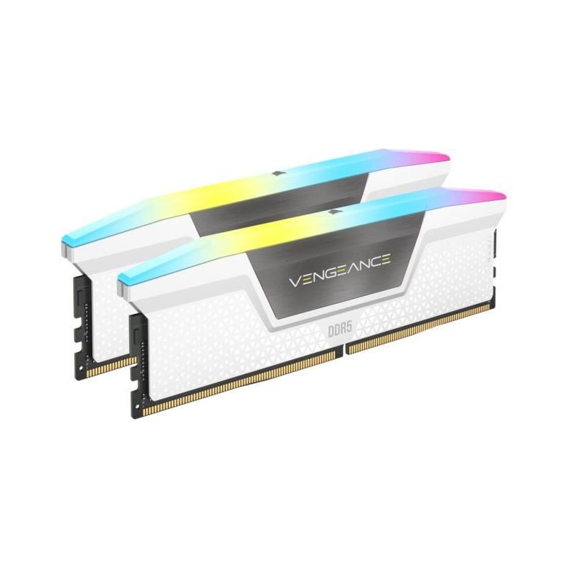 CORSAIR Vengeance RGB DDR5 - 32GB 2x16GB DIMM - 6200MHz - Unbuffered, 36-39-39-76, STD PMIC, XMP 3.0