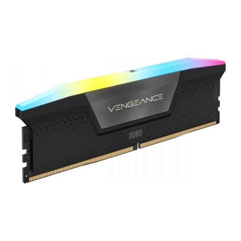 RAM - CORSAIR Vengeance RGB DDR5 - 32GB 2x16GB DIMM - 6200MHz - Unbuffered, 36-39-39-76, STD PMIC, XMP 3.0