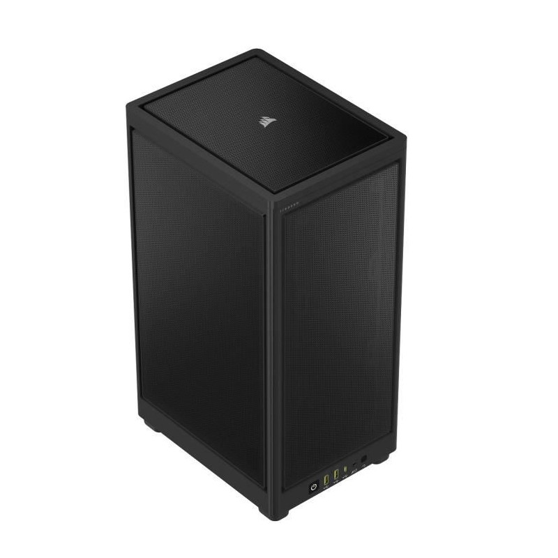 Boitier PC - CORSAIR - iCUE 2000D Airflow - Mini ITX - Panneaux maillés en acier - Noir - (CC-9011244-WW)