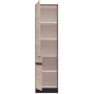 JUNONA Colonne de cuisine 2 Portes ouverture gauche - L 50 x H 196 x P 46 cm - Chene sonoma