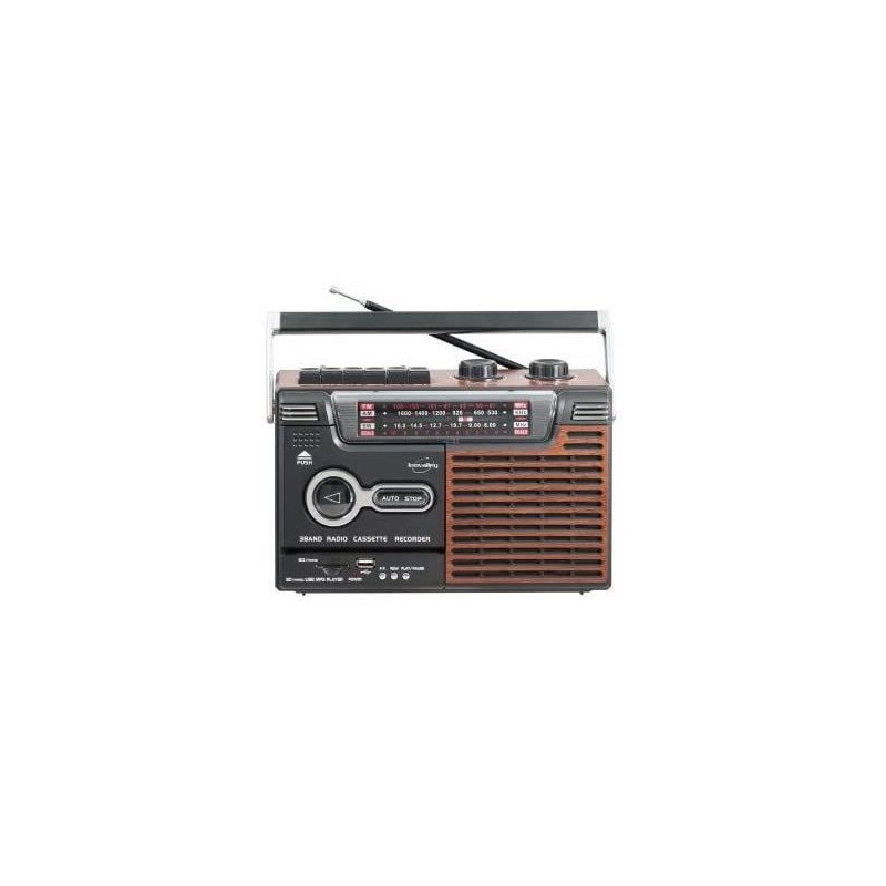 RADIO AM FM K7 LECTEUR ENREGISTREUR - INOVALLEY - RK10N